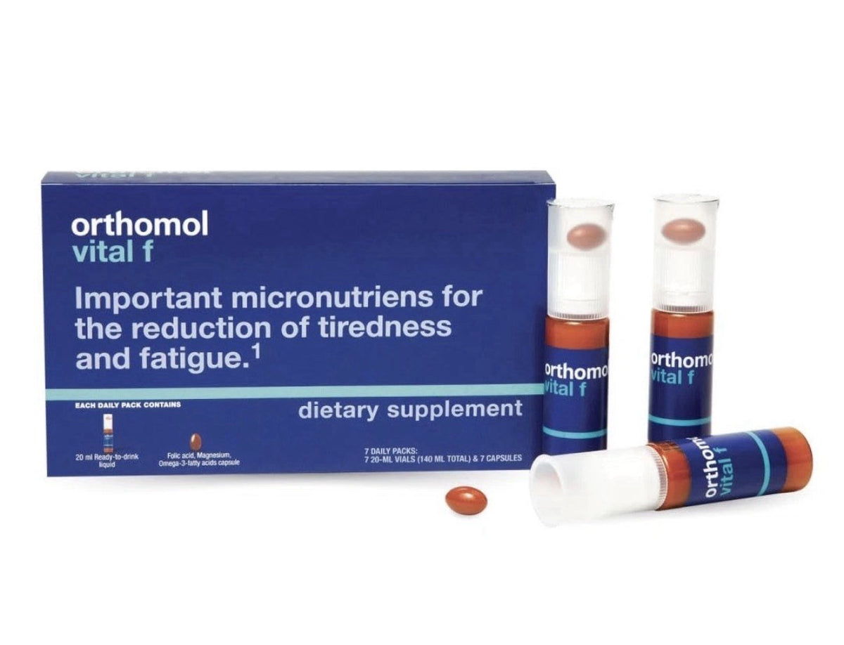 Orthomol Vital M Daily Multivitamin for Women Reduction Of Tiredness And Fatigue