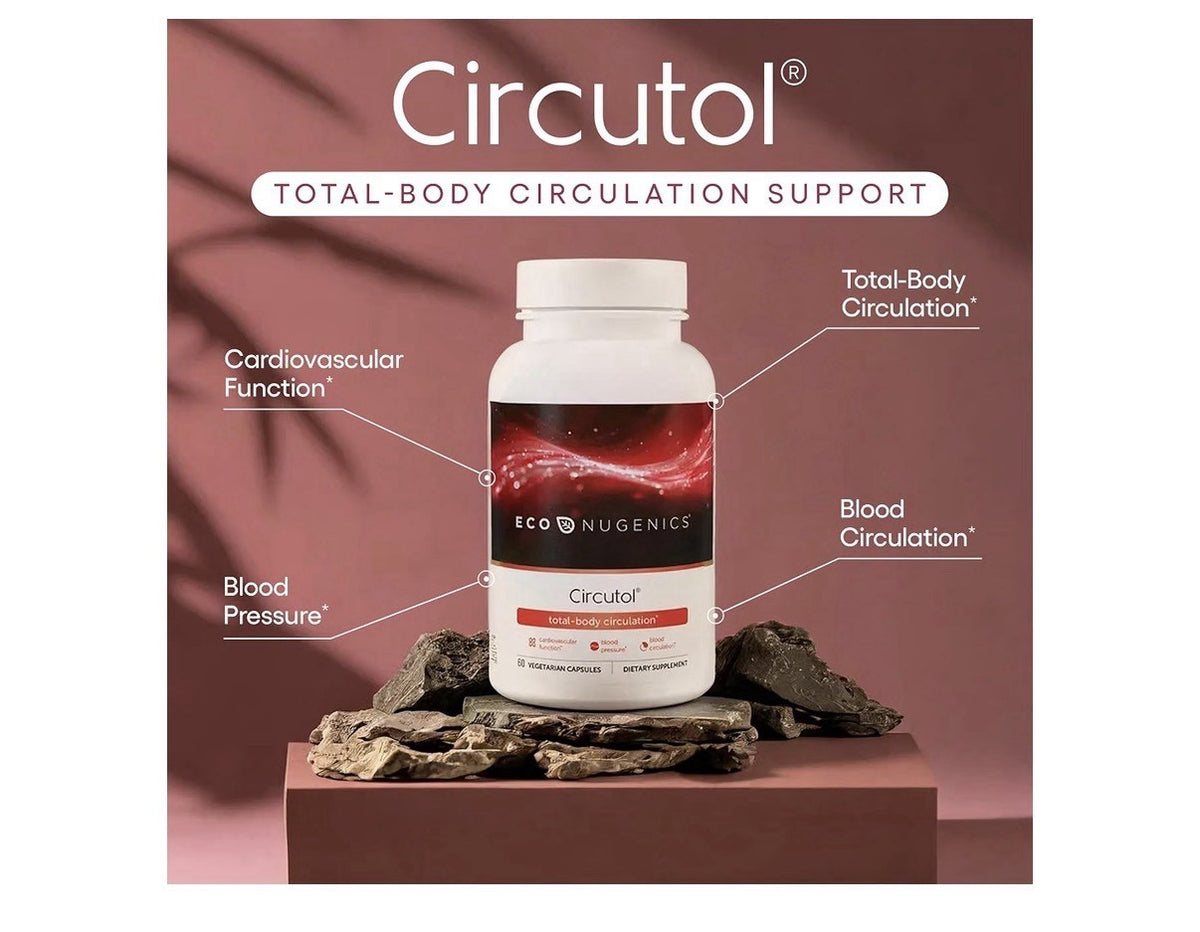 EcoNugenics Circutol Total Body Circulation Heart & Blood Pressure Cardivascular