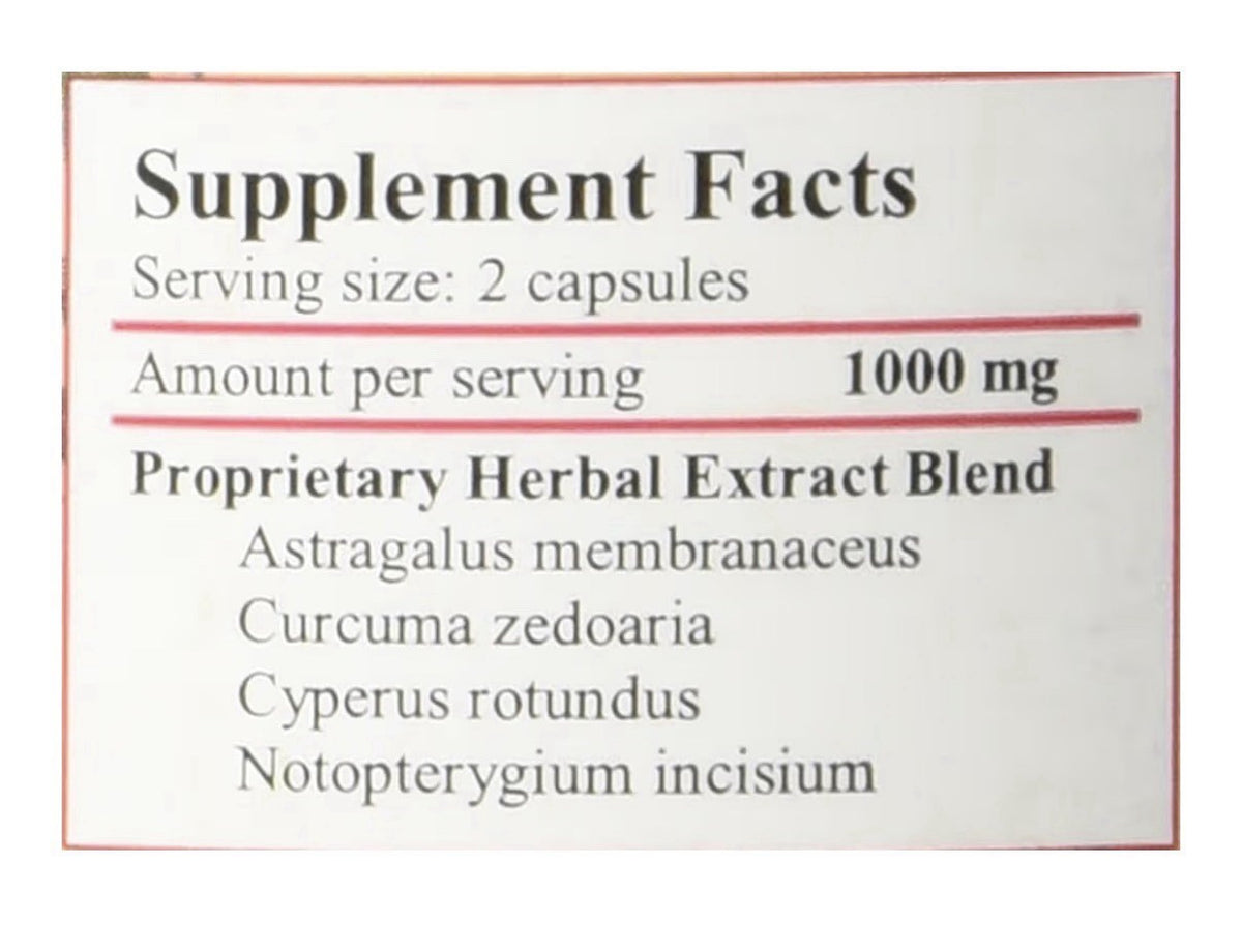 Chi's Enterprise Myomin Plus Natural Herbal Supplement 120 Capsules