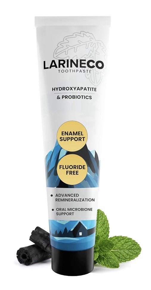 Larineco Hydroxyapatite & Probiotics Toothpaste Remineralizing 4 Oz Mint