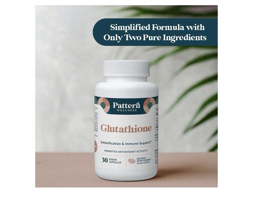 Pattern Wellness Glutathione Detoxification & Immune Support Antioxidant 30 Caps