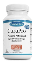 EuroMedica CuraPro 750mg Curcumin Complex Antioxidant Supplement 120 Softgels