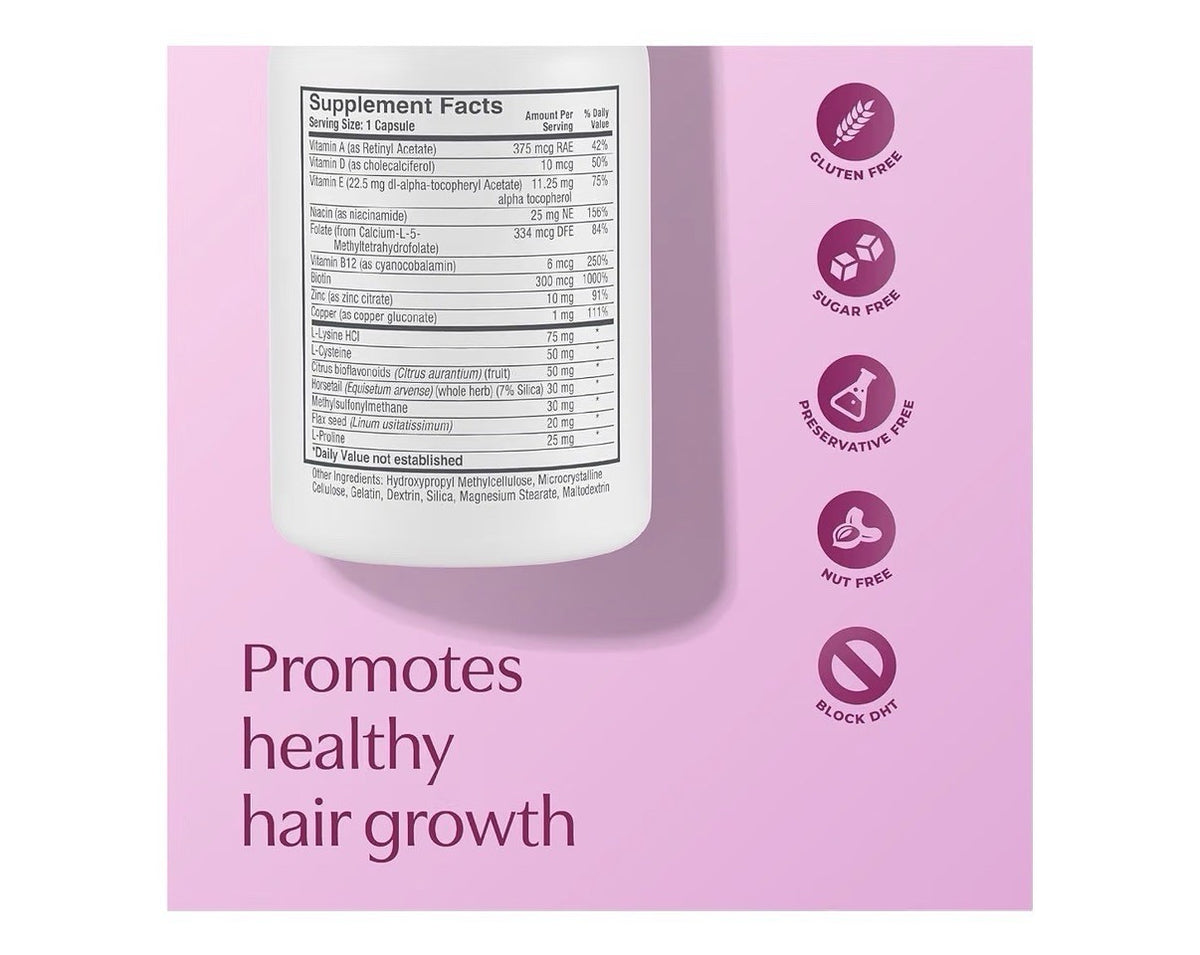 BosleyMD Healthy Hair Supplements for Women SUPLEMENTOS PARA UN CABELLO SANO 60c