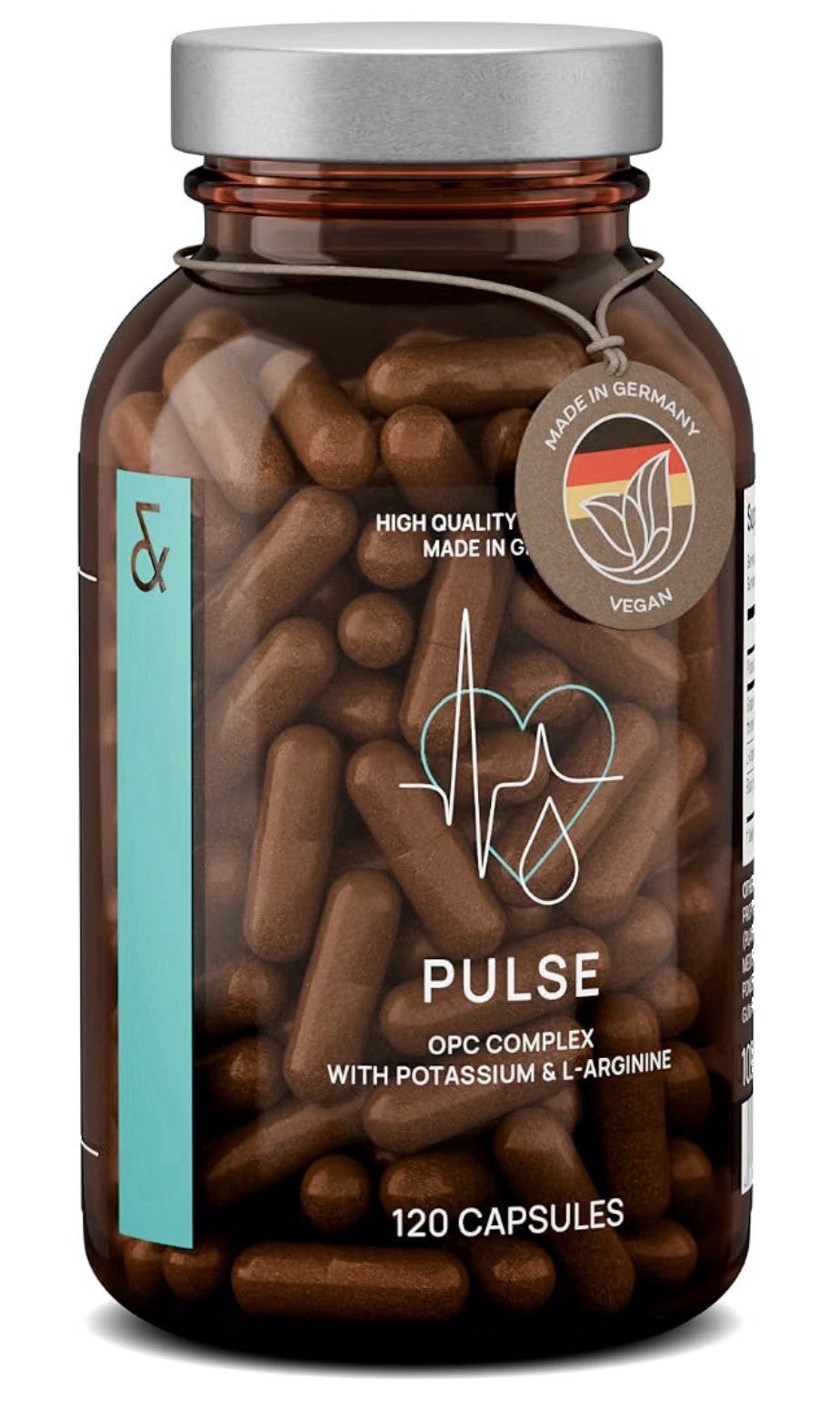 CLAV Pulse OPC Complex Premium Blood Pressure Support Supplement 120 Capsules