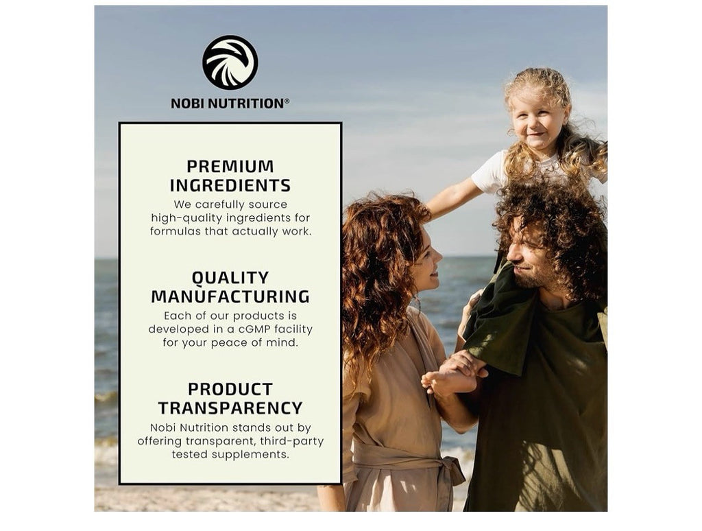 Nobi Nutrition Magnesium Citrate Complex 500 MG for Calm & Relaxation 120 Caps