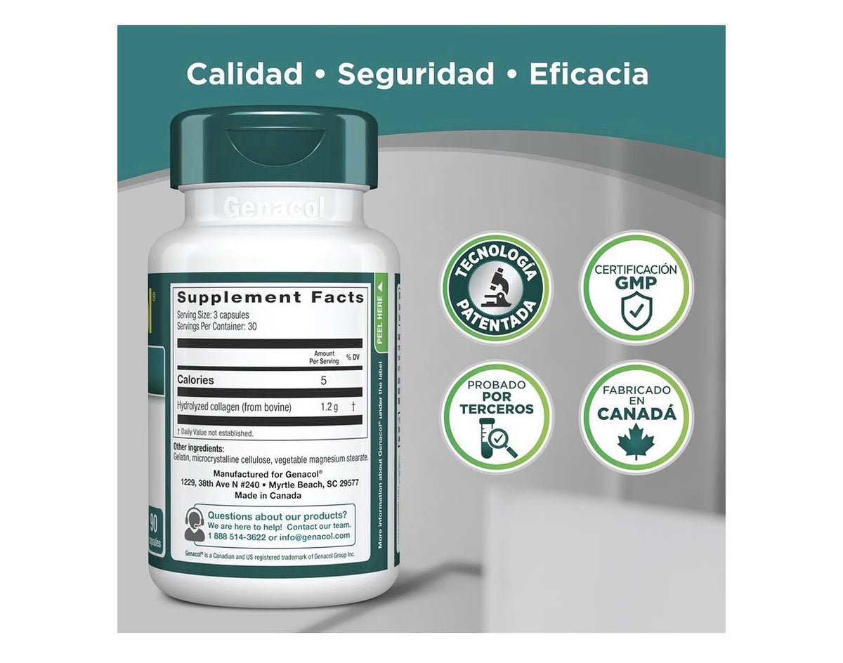 Genacol Original AminoLock Collagen Maintain Healthy Joints Women&Men 90 Capsule