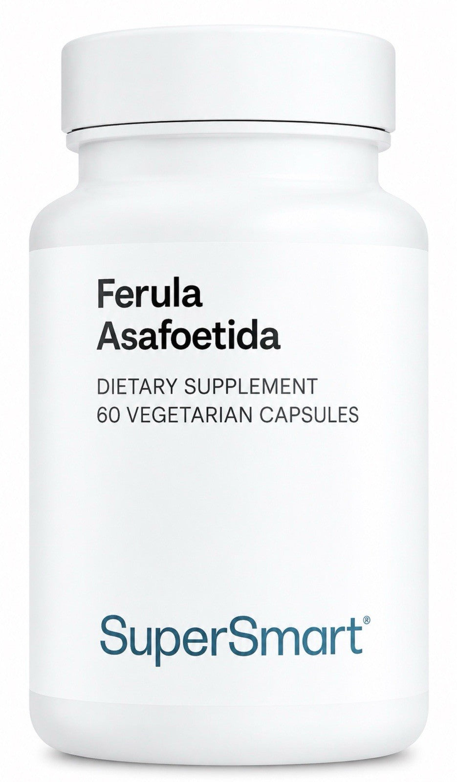 Supersmart Ferula Asafoetida 500mg per Day 60 Vegetarian Capsules