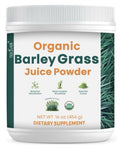 Teaveli Organic Barley Grass Juice Powder Raw Utah Grown 16 oz