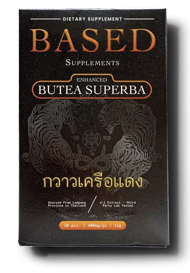 Based Supplements Butea Superba Extract Thai Herb Men's Vitality Focus Energy 30