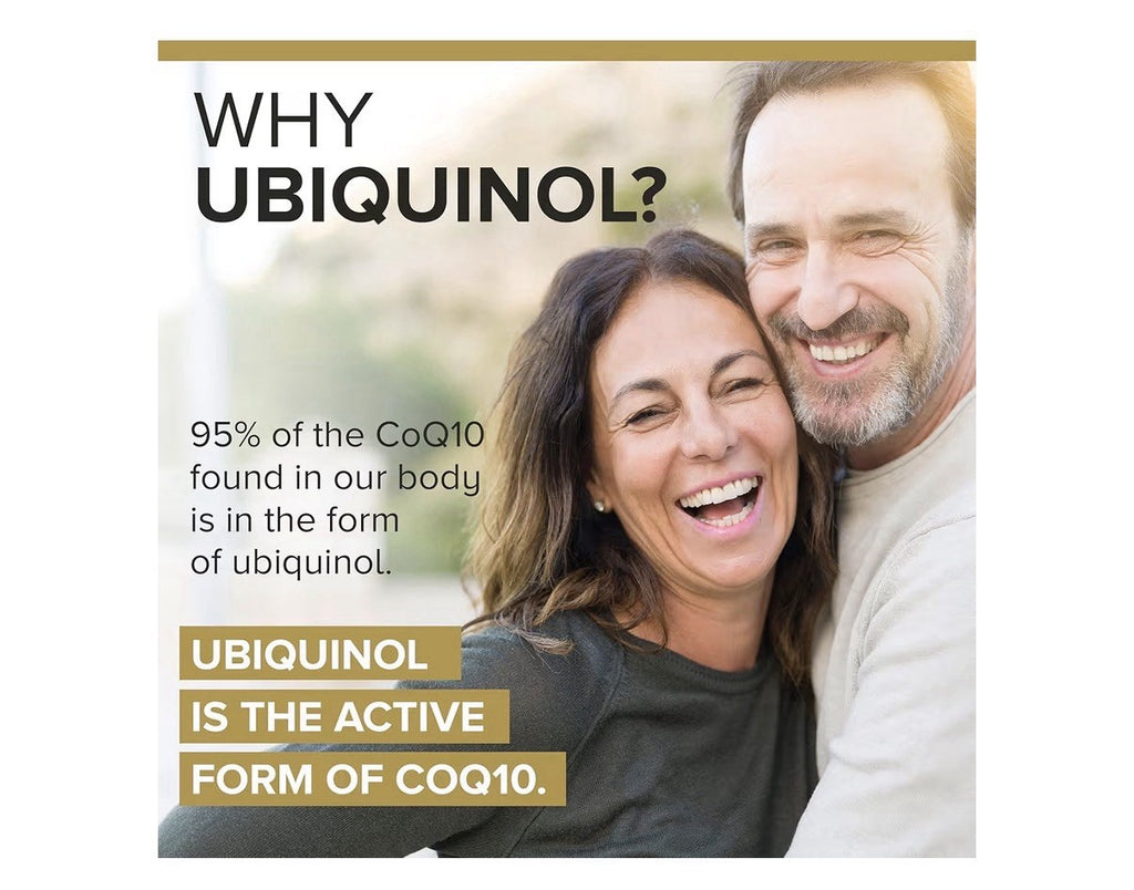 Qunol Ubiquinol CoQ10 200mg Antioxidant Heart Vascular Health Energy 120softgels