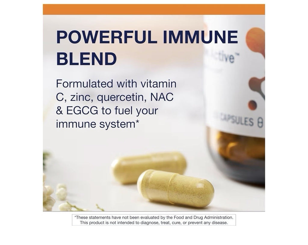 Metagenics Immune Active Immunity Glutathione Production Antioxidant 60 Capsules