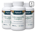 3Pack Pattern Wellness Ashwagandha Complex Stress & Mood Support for Men & Women
