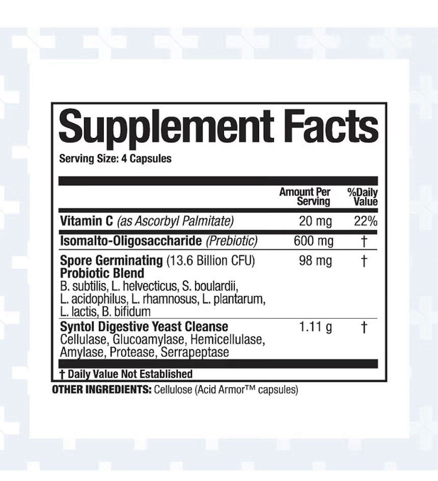 Arthur Andrew Medical Syntol AMD 3-in-1 Formula w/ Probiotics Prebiotics 180caps