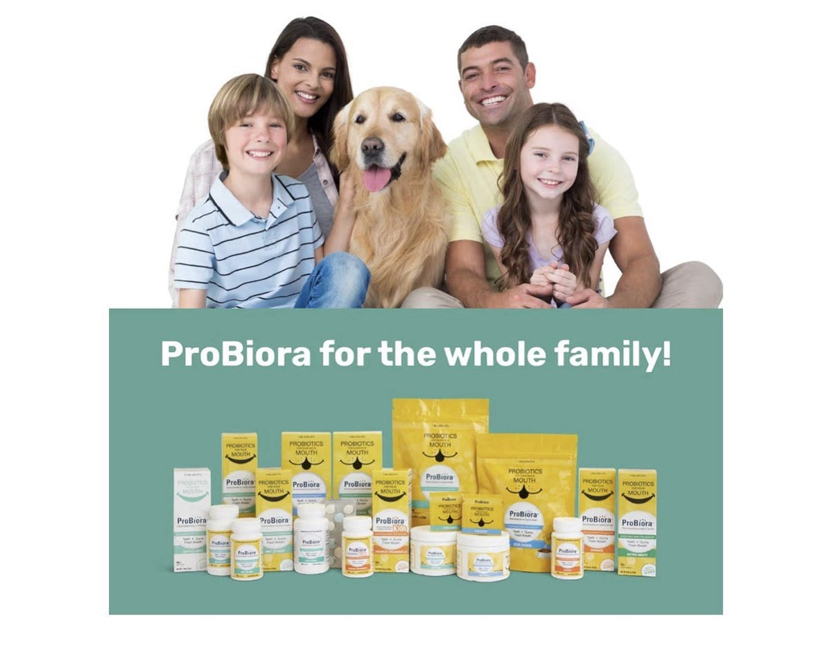 ProBiora Probiotic Oral Care Supplement Gum Teeth Health Chewable 30Tabs Mint