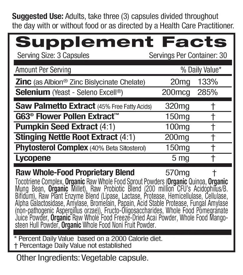EMERALD LABS Prostate Health Prostate Support Supplement 90 Capsules