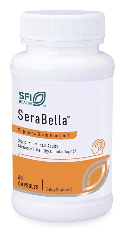 SFI Health SeraBella Support Brain Function Mental Clarity Memory Cognitive 60ca