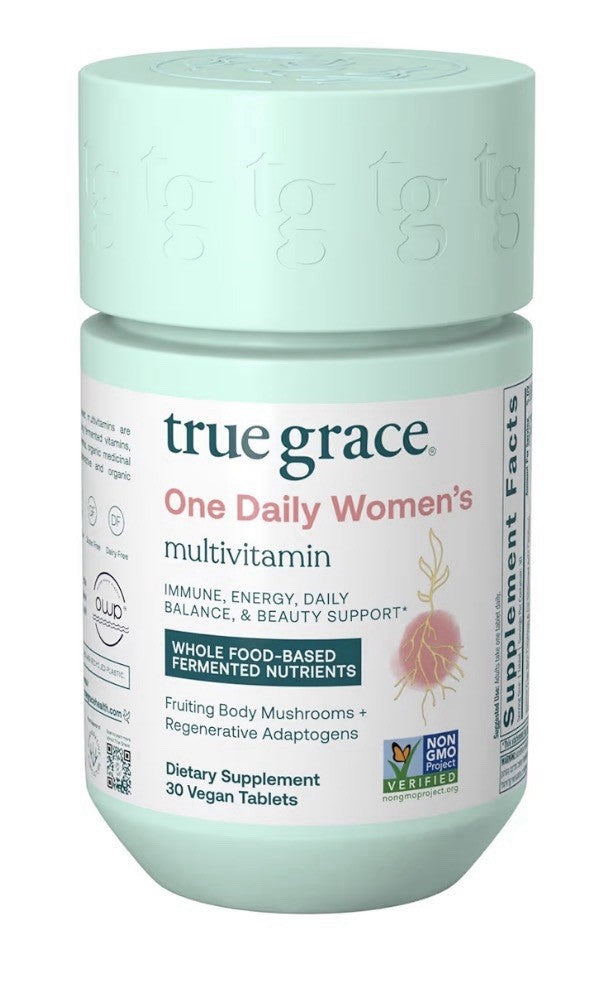true grace one daily women's multivitamin immune energy beauty support 30 Tablet