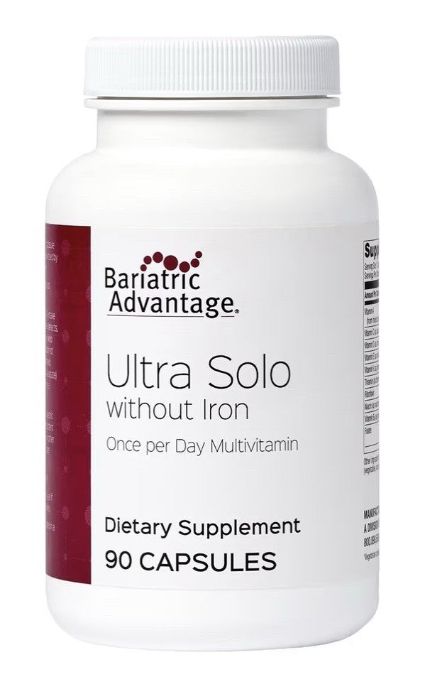 Bariatric Advantage Ultra Solo with Iron Multivitamin Bariatric Patients 90 Caps