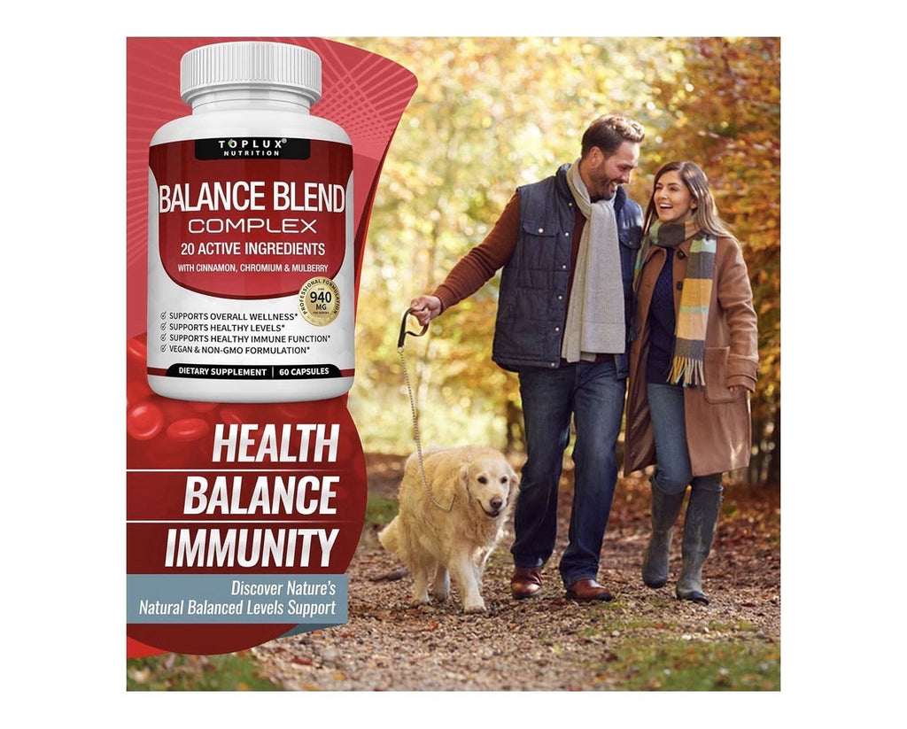 Toplux Blend Complex 20 Active Ingredients Natural For Women & Men 2 Pack