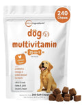 Micro Ingredients Dog Multivitamin 25-in-1 240 Soft Chews Chicken Flavor