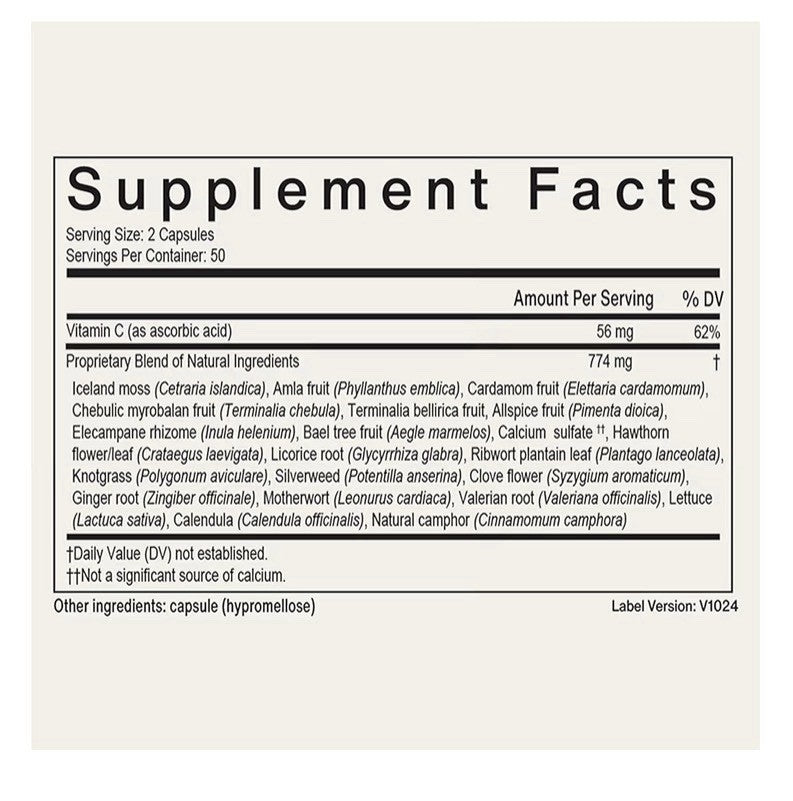 EcoNugenics Padma Active Antioxidant Immune Cardiovascular Energy Vitality 100c