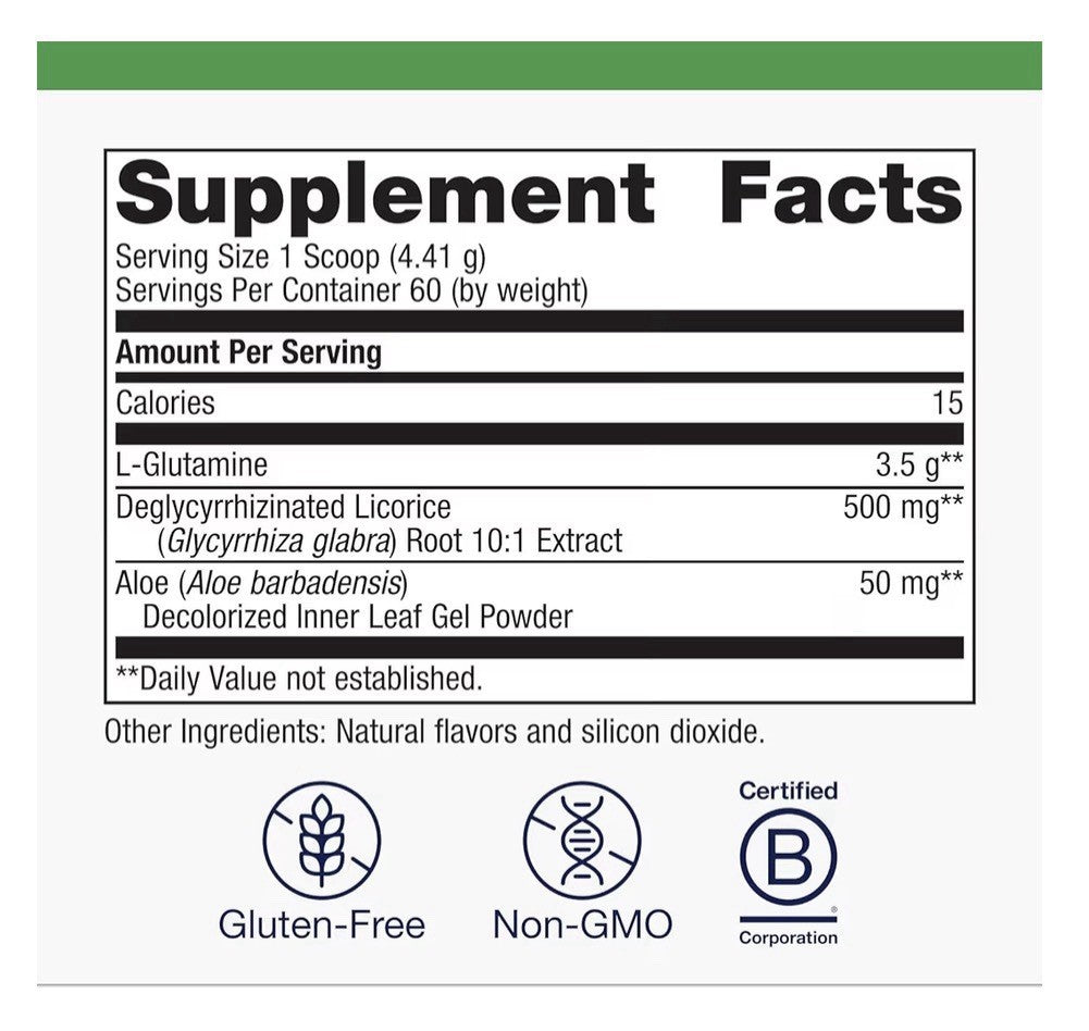 Metagenics Glutagenics Gut Health Powerful Gastrointestinal Lining Support 60srv