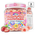 Nextdia Kids Methylated Multivitamin Gummies Calcium D3 K2 Probiotics 2 Pack