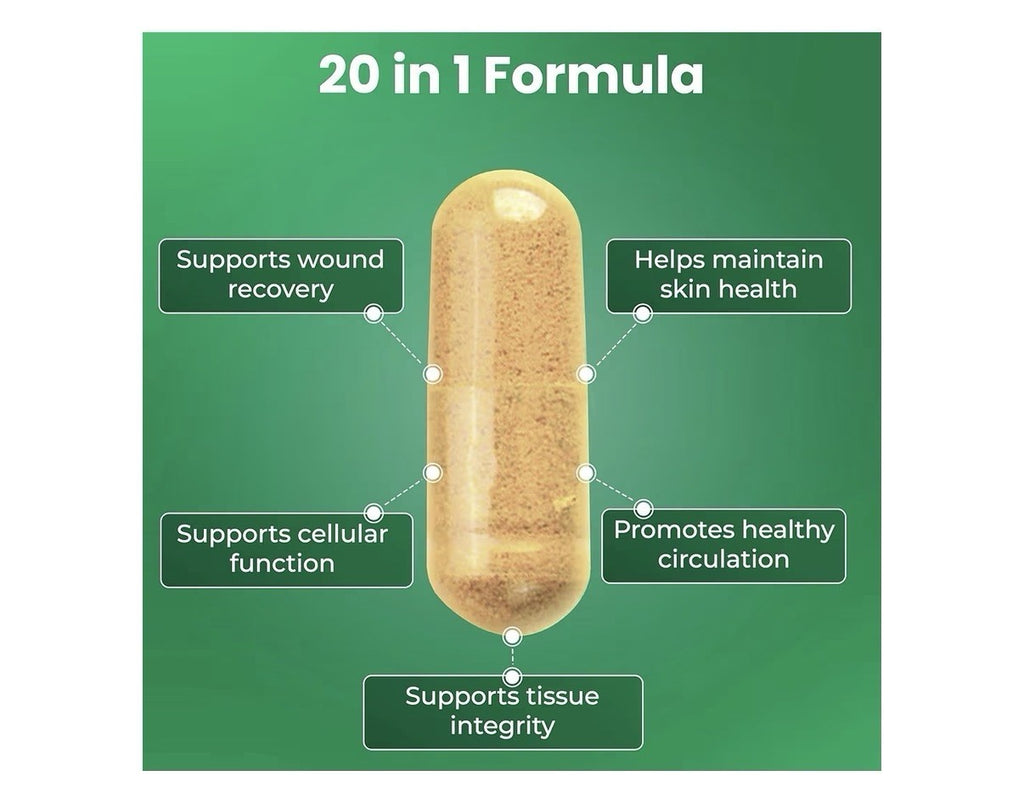 Free Life Labs WoundWorx Nutrition-Scar and Surgery Support Wound Care 90Capsule
