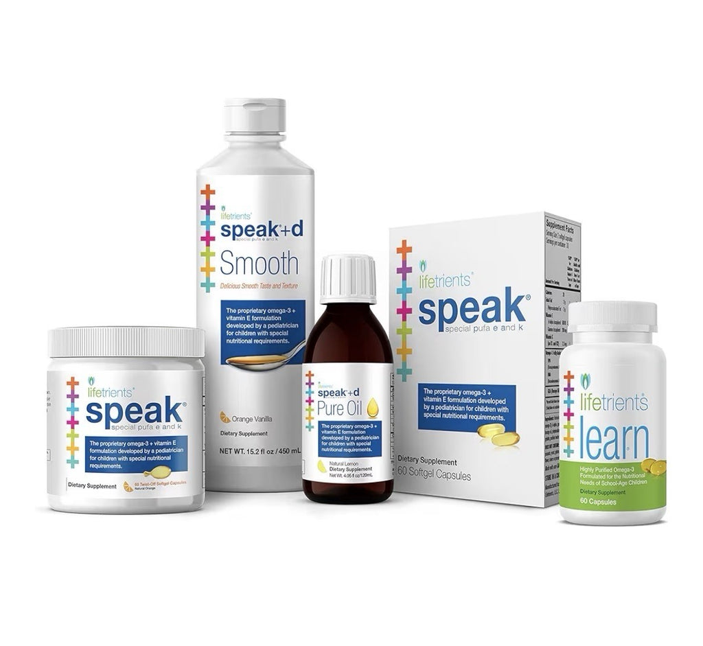 Lifetrients Speak + D Smooth Omega-3 + Vitamin E Vitamin D3 For Children 15.2oz