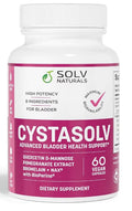 CYSTASOLV Bladder Health Urinary Support  For Women & Men 60 Capsules