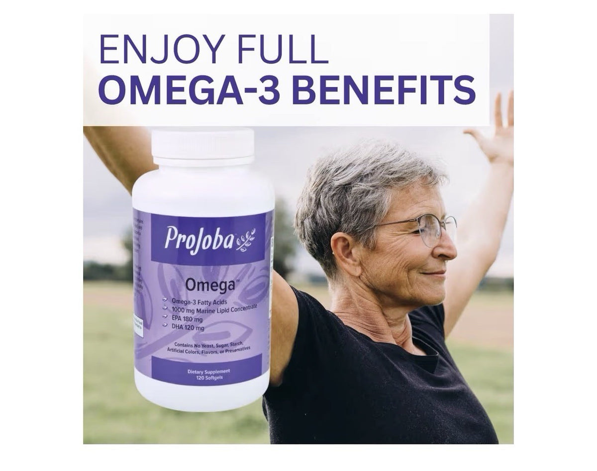 2 Pack Youngevity Projoba Omega 1000 mg Omega-3 DHA EPA Brain Heart Health