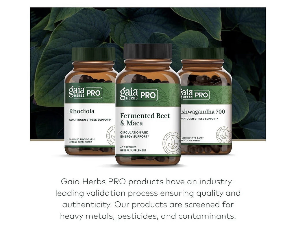 Gaia Herbs PRO Magnesium Glycinate 400mg Highly Absorbable Relaxation 180capsule