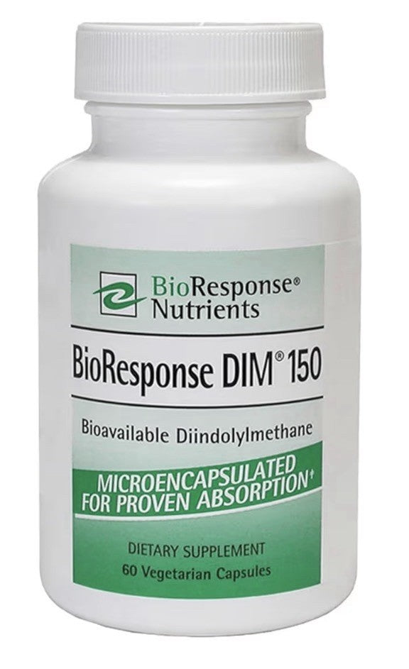 2Pack BioResponse DIM 150-150mg Bioavailable Diindolylmethane Total 120 Capsules