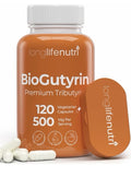 LongLifeNutri BioGutyrin Tributyrin 500mg Postbiotic Supplement 120 Capsules