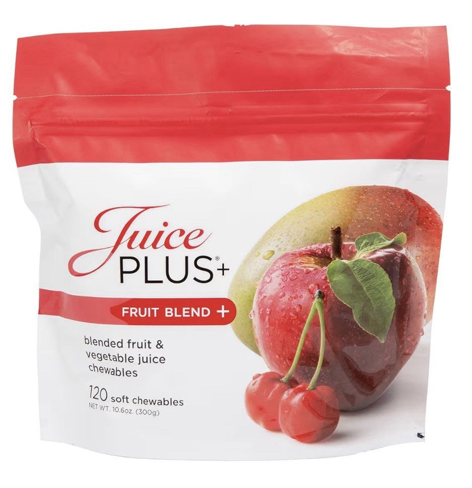 Juice Plus+ Fruit Blend + Soft Chews Chewables Boost Your Nutrition 120Chewables