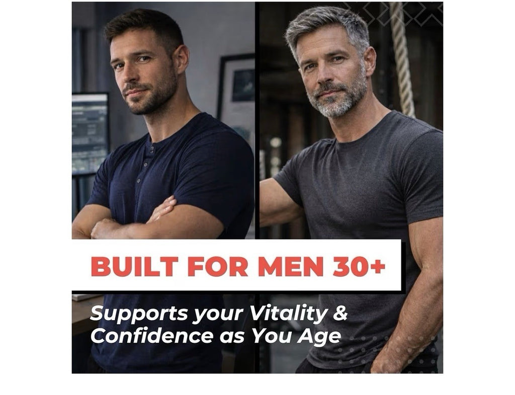 VITAL NUTRITIVE Vital Testo Support Natural Testosterone Stamina Support 3 Pack