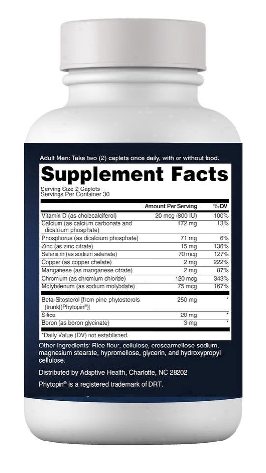 SUPER BETA PROSTATE With Beta-Sitosterol Vitamin D3 Prostate Health Men 3 Pack