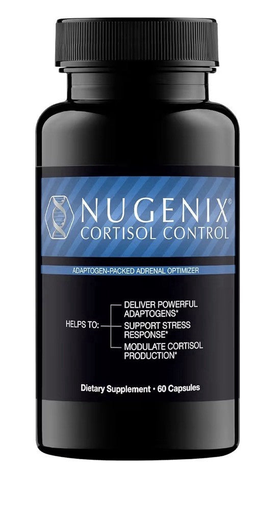 Nugenix Cortisol Control Adaptogen- Packed Adrenal Optimizer For Men 60 Capsules