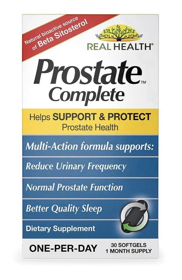 Real Health Prostate Complete Bladder Urinary Support Better Sleep For Men 1Pack