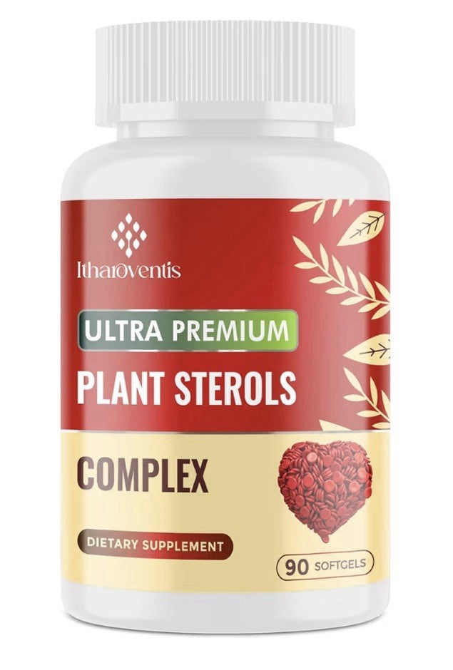 2Pack Itharoventis Cholesterol Supplements with Plant Sterols Niacin 180Softgel