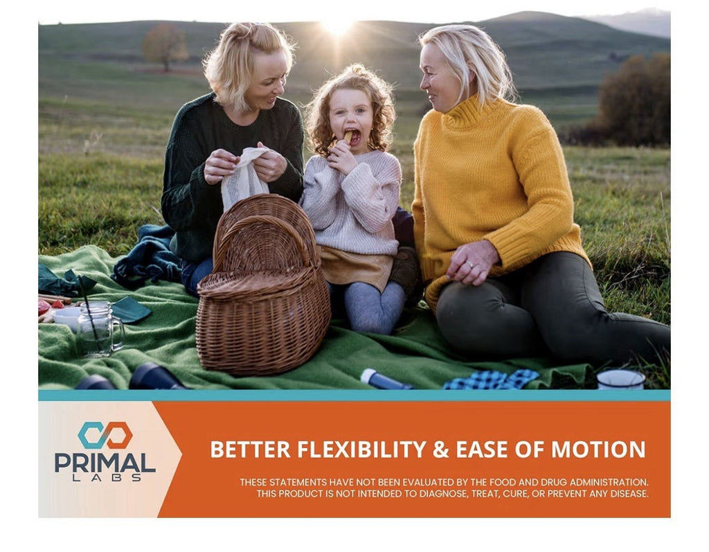 Primal Labs TriFlexarin Joint Comfort Mobility Flexibility with FruiteX-B 60caps