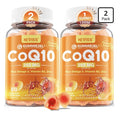 2 Pack Neviss CoQ10 250mg Gummies Plus Omega-3 Vitamin B3 Zinc EPA DHA