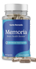 Santo Remedio Memoria Brain Health Booster Cognitive Focus Attention Support 60c