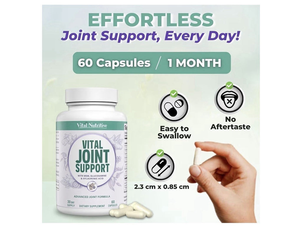 2Pack Vital Nutritive Vital Joint Support Supplement for Men & Women Glucosamine