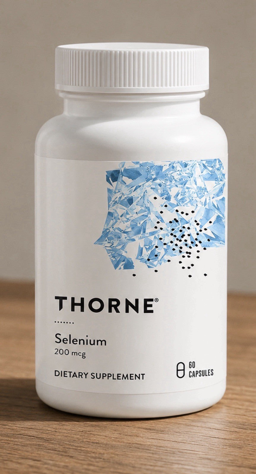 THORNE Selenium 200 mcg As L-Selenomethionine Dietary Supplement 60 Capsules