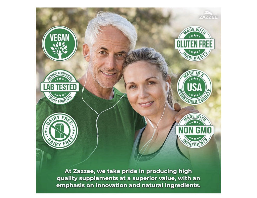 Zazzee Boswellia Supports Healthy Joint Mobility 3 Month Supply 90 Capsules