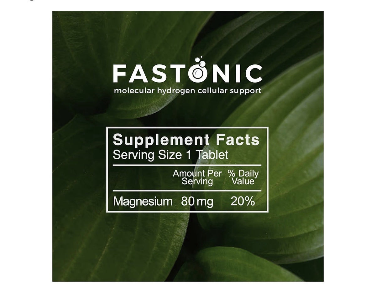 True Cellular Formulas Fastonic Hydrogen Water Tablets Energy Recovery Support