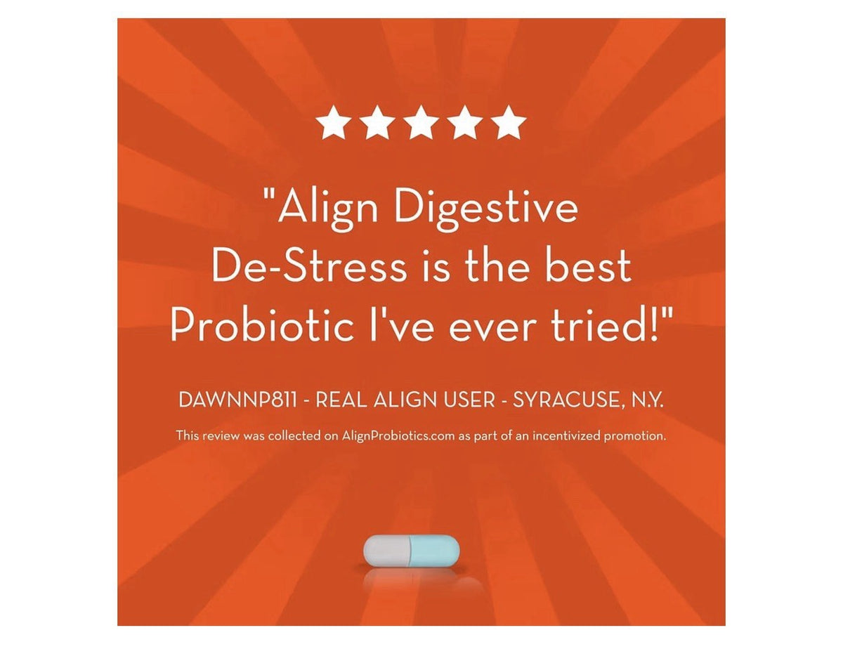 Align Probiotic Gut Health + Stress Support Digestive Health Calm Mind 2 Packs