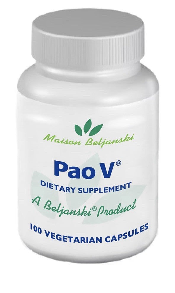 Beljanski® Products Pao V® Pao Pereira Extract Dietary Supplement 100 Capsules