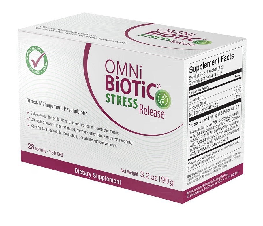 OMNi BiOTiC Stress Release Stress Management Psychobiotic 28 Sachets
